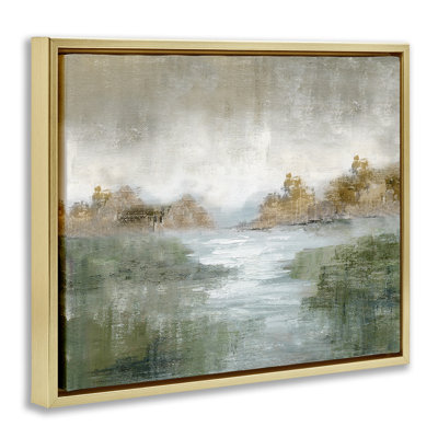 Fall River Landscape Floating Frame, design by Nan