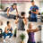 66lb Adjustable Dumbbell Set, 4-in-1 Convertible Barbell & Kettlebell Combo With Push-up Stands, Space-saving Home Gym Weight Set