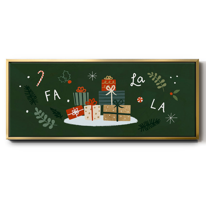 «Little St. Nick Collection», toile encadrée, H 20 po x l 50 po