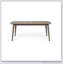 Table de salle à manger d'extérieur extensible en bois d'acacia