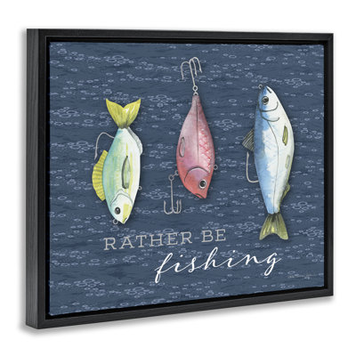 «Rather Be Fishing Floater», art mural par Holly Thomas Stein