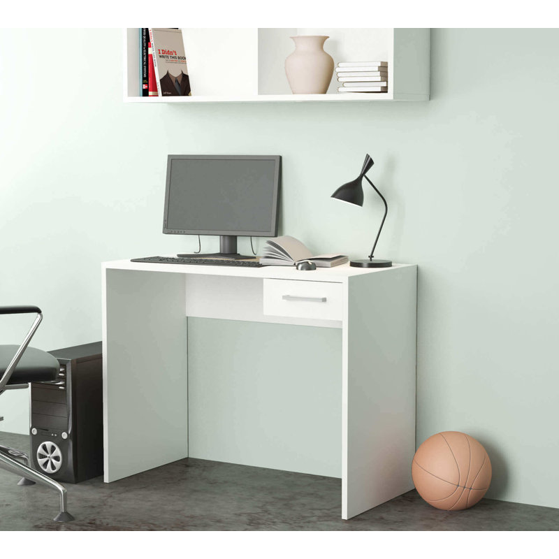Kamarre Writing Desk, White