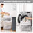 Laundry Basket With Wheels, Laundry Hamper
