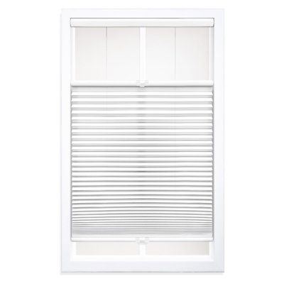 EcoHome 1.5 inch Cordless Semi-Sheer Light Filtering Top Down Bottom Up Cellular Shade