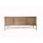 Metal Base Latte Sideboard