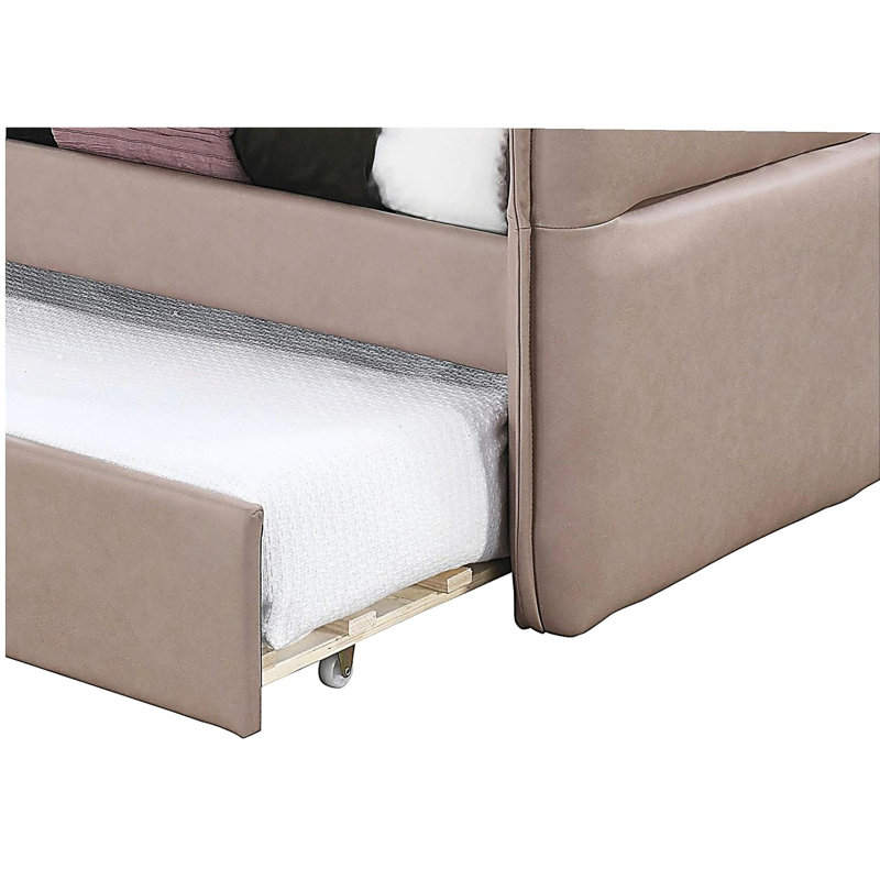 Lit de jour avec couchette, Mauve