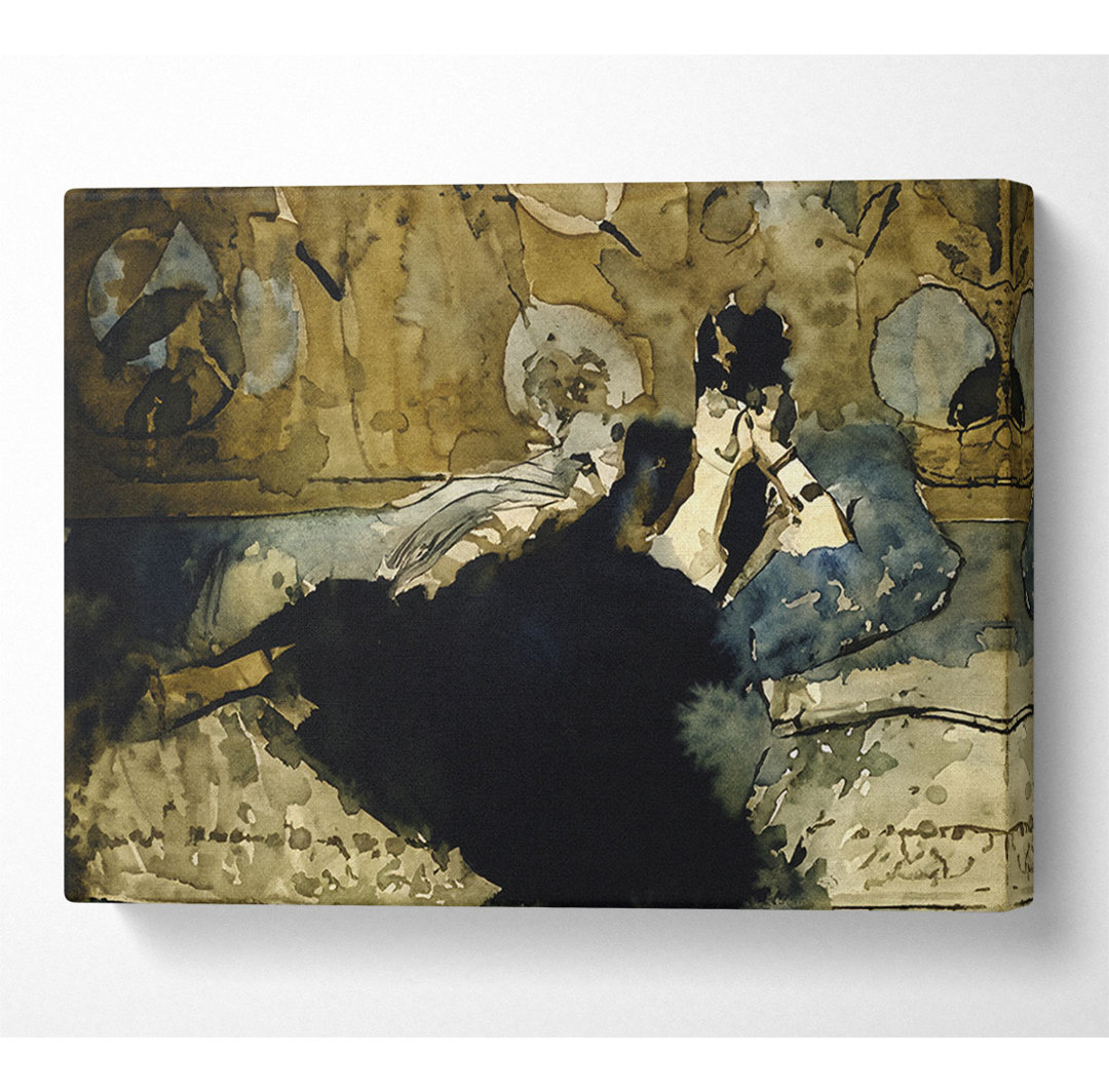 Manet Frau mit Fächer - Kunstdrucke auf Leinwand