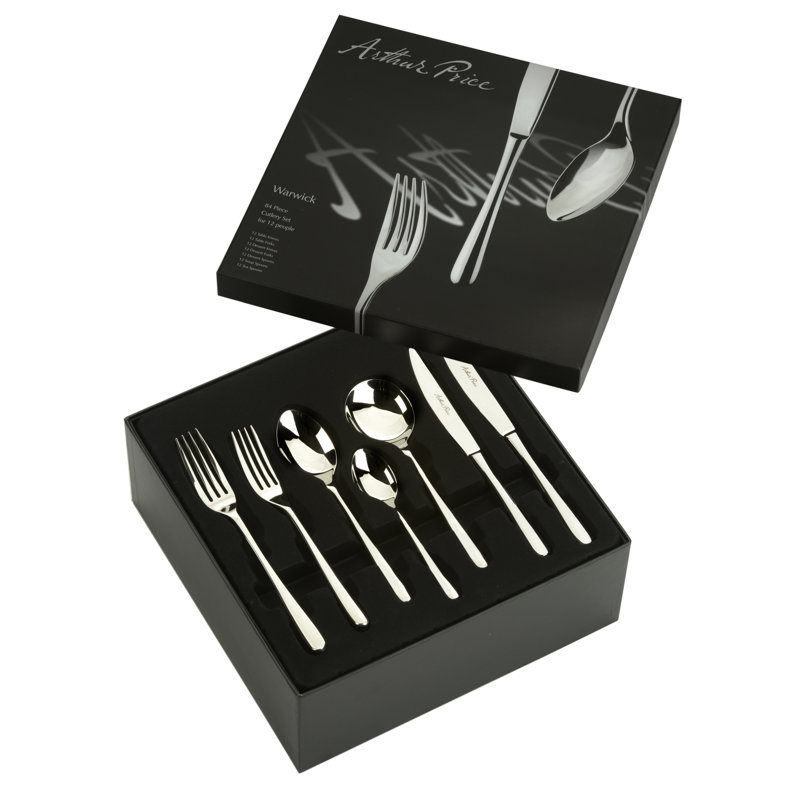 Arthur Price, Warwick - 84 Piece Cutlery Set, Service for 12