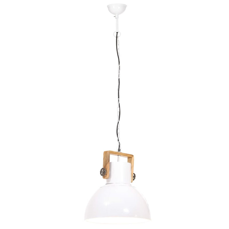 Esmeralda 1 - Light Single Pendant, 123cm H x 40cm W x 40cm D, White