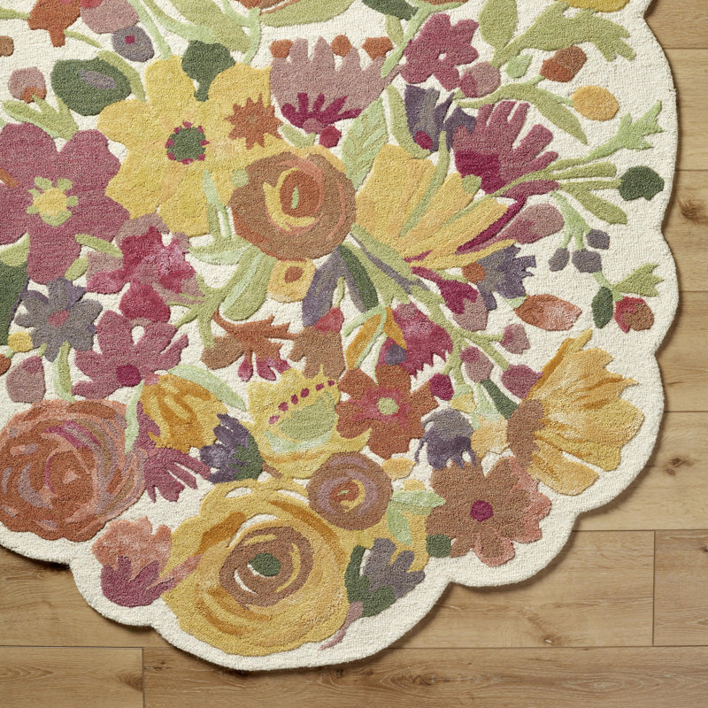 Aranita Floral Rug, Novelty 8' x 10'