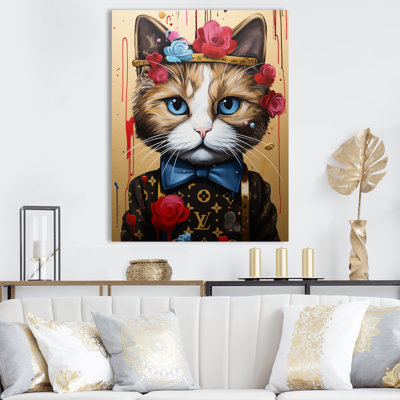 Brown Cat Fashion Brand Dress IV