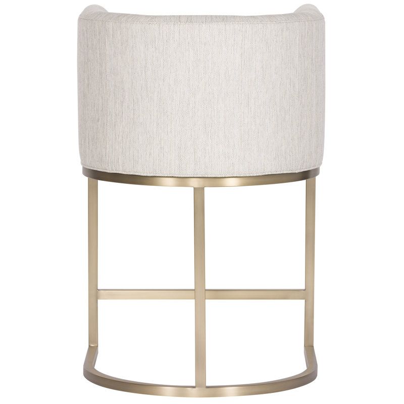 Make It Yours Counter & Bar Stool, Satin Brass, Counter Stool (26" Seat Height)