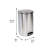 Steel Step On Kitchen Trash Can - 13.2 Gallons