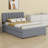 Upholstered Platform Bed With Trundle-1246922172