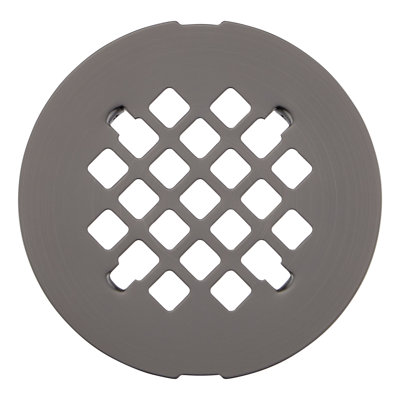 FundamentALL 4-1/4" Round Snap-In Shower Drain Cover