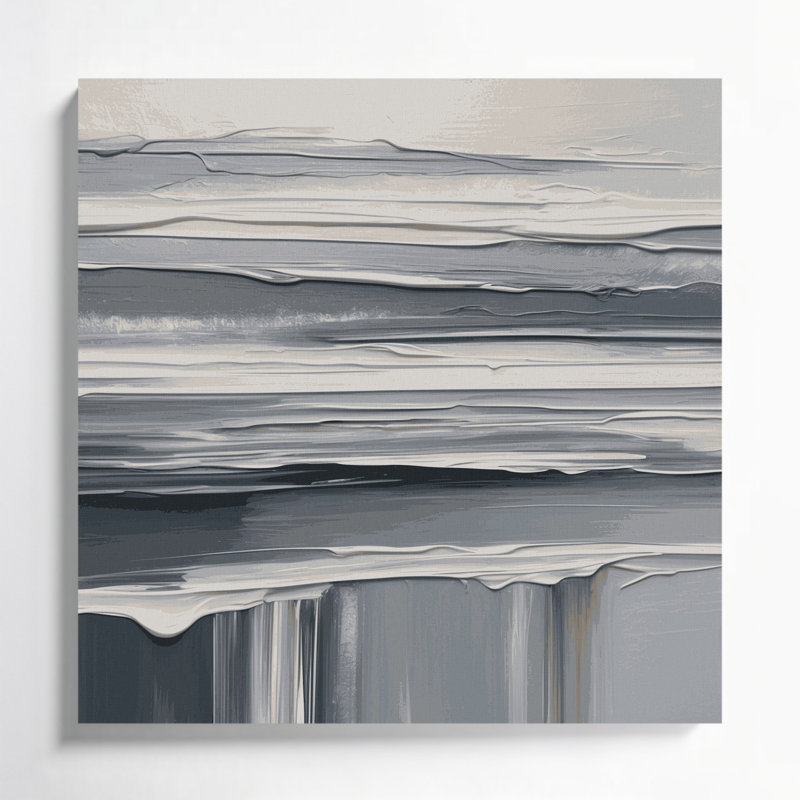 Art mural horizontal sur toile, H 12 po x l 12 po