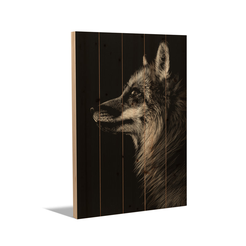 «Wood Glimpse V» par Julie T. Chapman, H 26 po x l 18 po