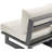 Hubery Aluminum Outdoor Armless Lounge Chair-84480169-84480172