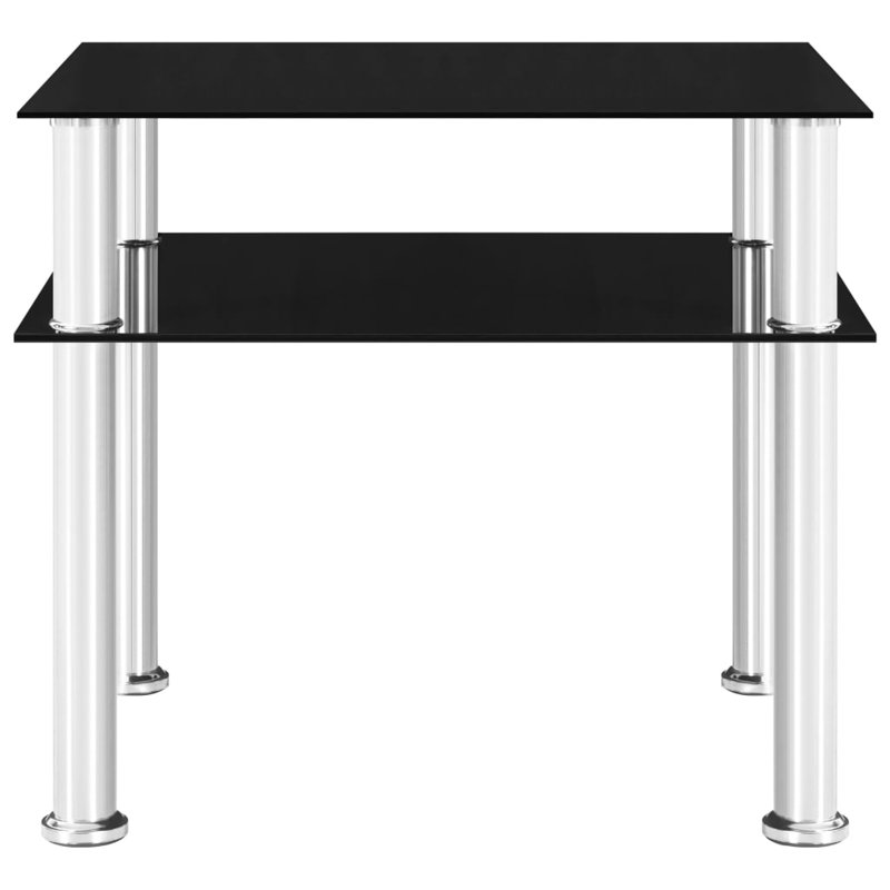 Eudora Glass Top End Table