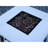 50000btu Outdoor Patio Fire Pit Heater, 25" H, Creamy White, Fiberglass Iron, Stable, Charcoal Grain Appearance Heater , 50000 , And Rust-, Look