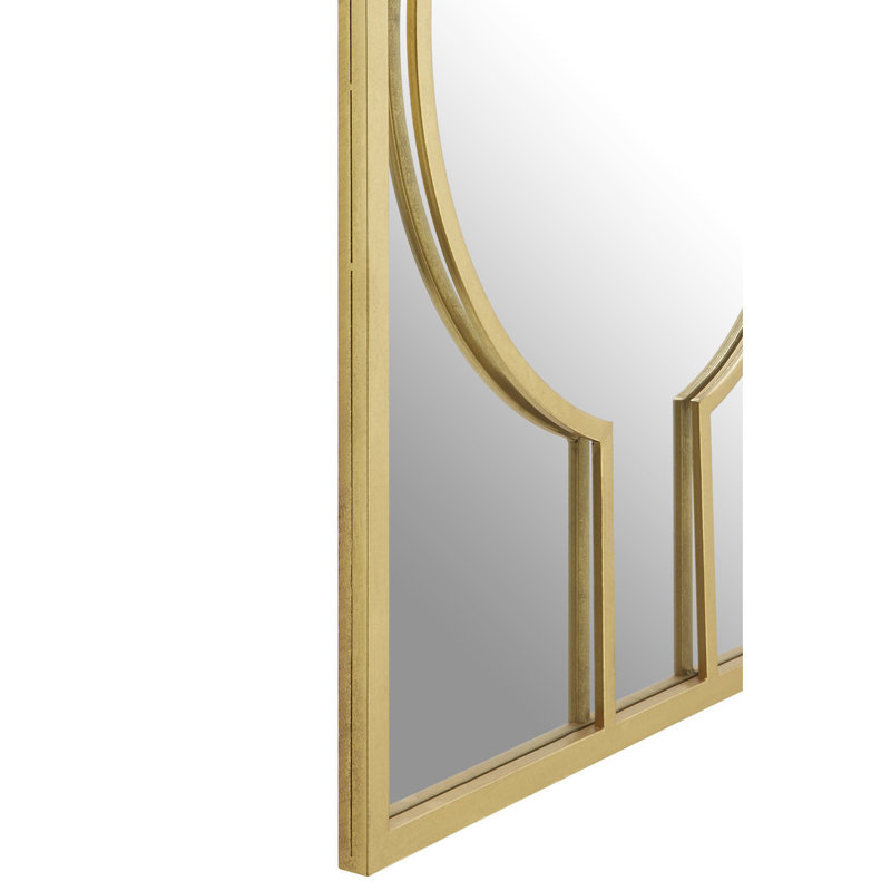 Lewistown Metal Flat Wall Mirror