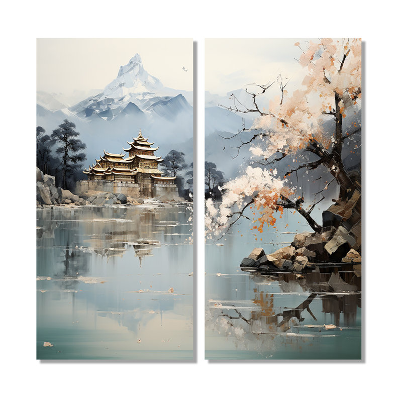 Guenther - art mural blanc, H 20 po x l 24 po, Toile tendue, Ne s’applique pas