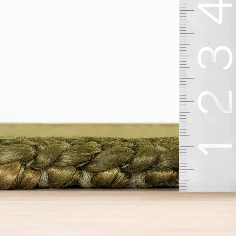 Thale Textured Handmade Jute Rug, Rectangle 8'6" x 11'6"