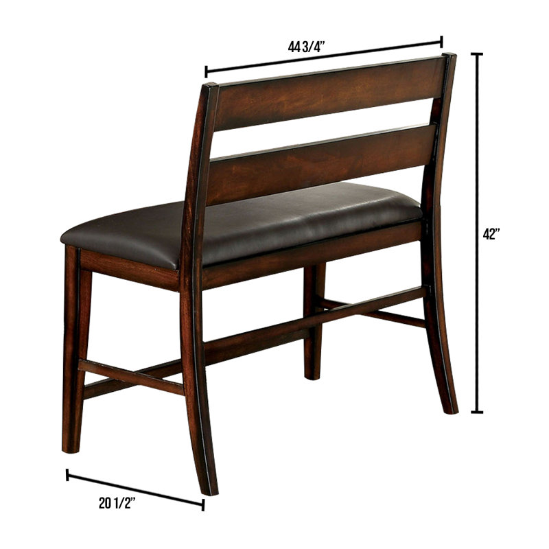 Banc en similicuir Gregor