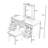 Vanity Desk with Mirror, Lights, Drawers and Cushioned Stool-1566227807