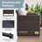 Naresa 3-Seat Patio Outdoor Sofa, All-Weather PE Wicker-1547632656-1547632652