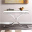 Console à miroir Ava - Chrome
