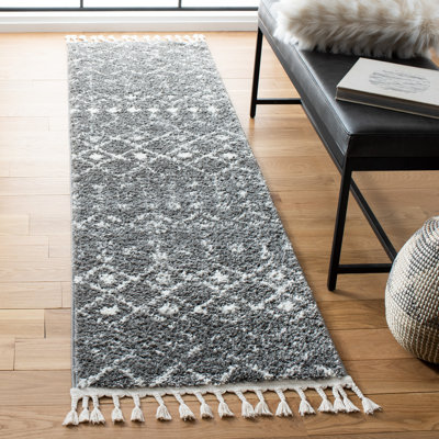 Berber Fringe Shag Performance Southwestern Rug