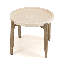 Akil Round Outdoor Side Table , 50cm cm W 50cm cm D