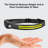 LED Headlamp Flashlight Inductive Switch