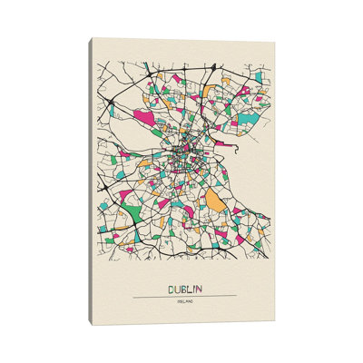 Dublin, Ireland Map