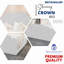 Annalei Regal Velvet Upholstered Bed Frame - Shaped Headboard, Chrome Feet-1288555757-1288555743
