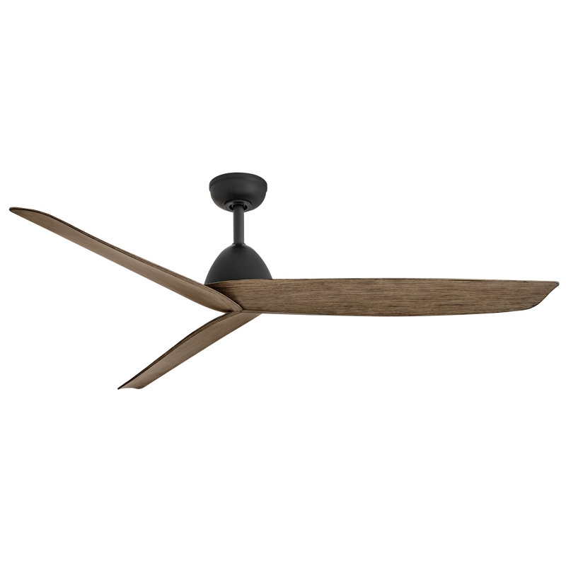 Hinkley Liv LED Smart Fan, Driftwood