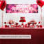 Bannières / enseignes de la Saint-Valentin