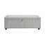Banc contemporain rembourré avec rangement interne 1pc-663072710