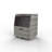23.54'' Wide 1 -Drawer Mobile File Cabinet