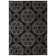 Tapis noir Fonzo