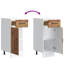Kitchen Base Cabinet Lucca Engineered Wood-18950727