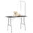 VidaXL Adjustable Dog Grooming Table with 1 Loop