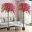 2 Packs artificial plants murraya with flowers