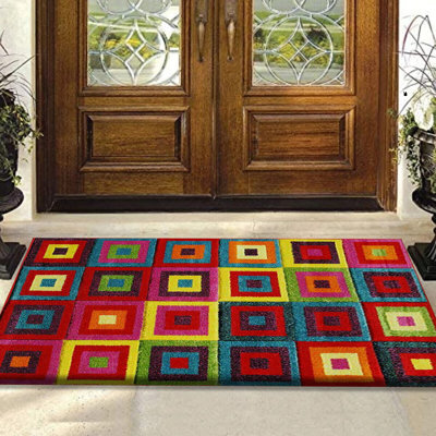 Gali Geometric 80cm X 150cm Area Rug