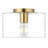 Henri Glass Flush Mount-152829144