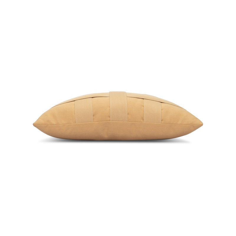 Basketweave Sunbrella® Indoor/Outdoor Pillow Cover & Insert by Elaine Smith, 12" H x 20" W