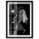 Décoration murale mode Midnight Strut Shadowbox Print par Notoriart, cadre noir, 30 x 45