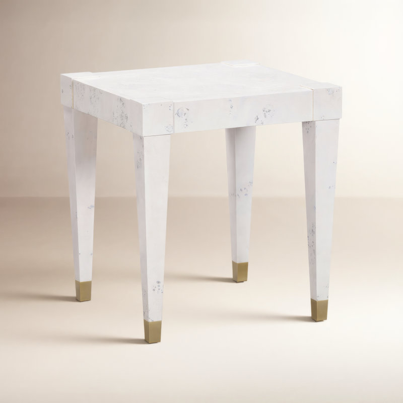 Elianna End Table, White