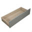 Lit plateforme simple avec deux tiroirs-124917562